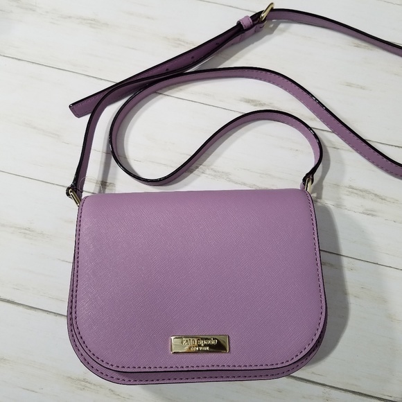 kate spade Handbags - NWT Kate Spade Laurel Way Carsen Lilac Petal Bag
